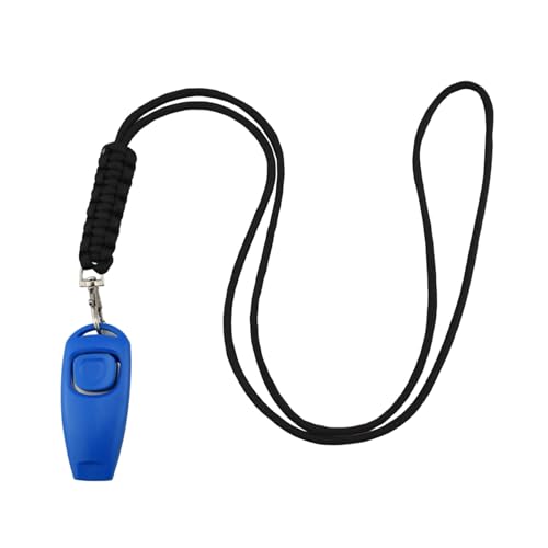 TTTLLNN Profi Hundepfeifen mit Clicker Gerät Praktische Hundetraining Pfeifen mit Umhängeband für Outdoor Indoor von TTTLLNN