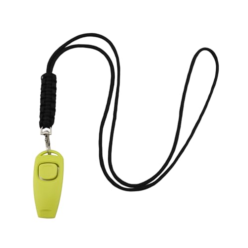 TTTLLNN Profi Hundepfeifen mit Clicker Gerät Praktische Hundetraining Pfeifen mit Umhängeband für Outdoor Indoor von TTTLLNN