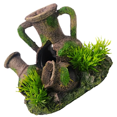 TTTLLNN Zarte Aquarien Landschaft künstliches alttöpfiges Terrarium Landschaft Garnelen Baum Statue Aquarien Lebensraum Dekorationen von TTTLLNN