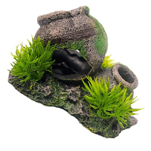 TTTLLNN Zarte Aquarien Landschaft künstliches alttöpfiges Terrarium Landschaft Garnelen Baum Statue Aquarien Lebensraum Dekorationen von TTTLLNN