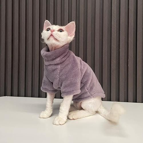 TUITA Modischer Katzenpullover, Kätzchen-Kleidung, Jagdhund-Hoodie-Kleidung für Sphinx-Katzen-Outfit, Haustier-Overalls von TUITA