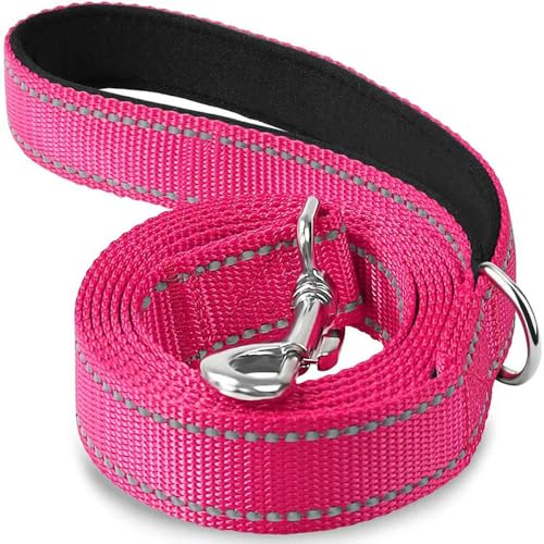 TUITA Nachtreflexion Hund Haustier Abschleppseil 1,2/1,5/1,8 m Schutzseil Haustier Walking Training Leine Katzen Hunde Geschirr Halsband Leine Gurt von TUITA