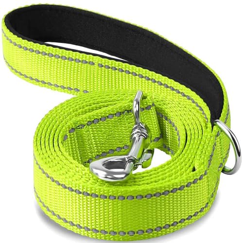 TUITA Nachtreflexion Hund Haustier Abschleppseil 1,2/1,5/1,8 m Schutzseil Haustier Walking Training Leine Katzen Hunde Geschirr Halsband Leine Gurt von TUITA