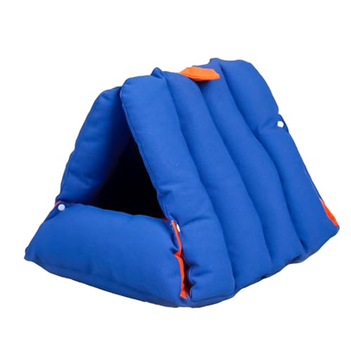 TUOJINRUIDA Gemütliches 4-in-1 Katzenbett, Matte, Tunnel & Sofa - Kurzer Plüsch & Segeltuch, perfekt für Katzen unter 33 lbs Matte zum Faulenzen, Spielen und Schlafen | Ideal für Herbst & Winter 02 L von TUOJINRUIDA