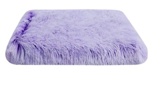 TUPMITUPO Hunde Bett Katzenbett Hundebett Flauschig Plüschhütte Katzenmatte Haustierhütte Deep Sleep Hundeschlafsofa Haustierbedarf, Xxl120x80x7(cm), Farbverlauf Lila von TUPMITUPO