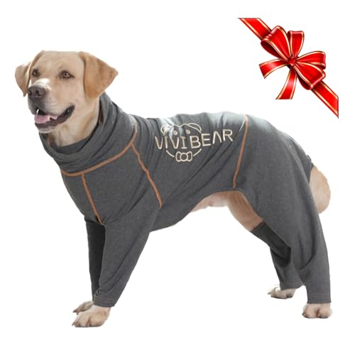 Hund Chirurgie Erholung Anzug für weibliche männliche Hunde, weiche Hund Einteiler Wundschutzanzüge Bauch Wunden Protector, Chirurgische Spay Shirt Anti-Lecken für große mittlere Hund Schlafanzug, XXL von TVMALL