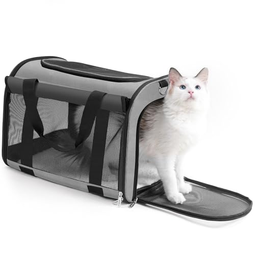 TWDEPART Transportbox für Hunde, Katzen (Grau) von TWDEPART