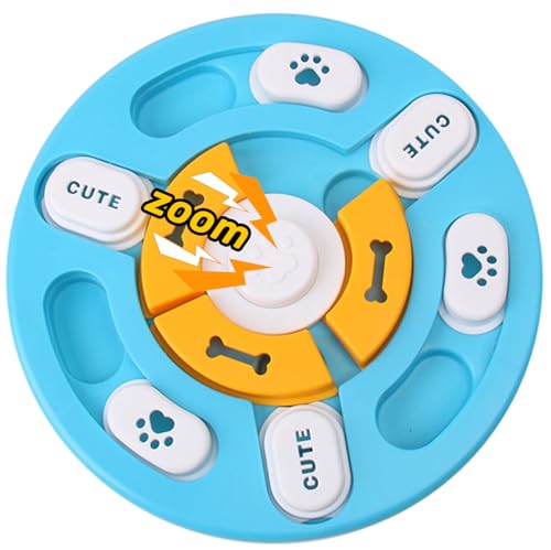 Hunde-Puzzle-Spielzeug, Leckerli-Puzzle für geistige Stimulation, interaktives Intelligenzspielzeug für langsames Essen, Hundespielzeug Intelligenz mit Quietschen, Spielzeug als Geschenk für Welpen, von TYCGGN