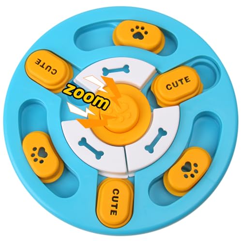 Hunde-Puzzle-Spielzeug, Leckerli-Puzzle für geistige Stimulation, interaktives Intelligenzspielzeug für langsames Essen, Hundespielzeug Intelligenz mit Quietschen, Spielzeug als Geschenk für Welpen von TYCGGN