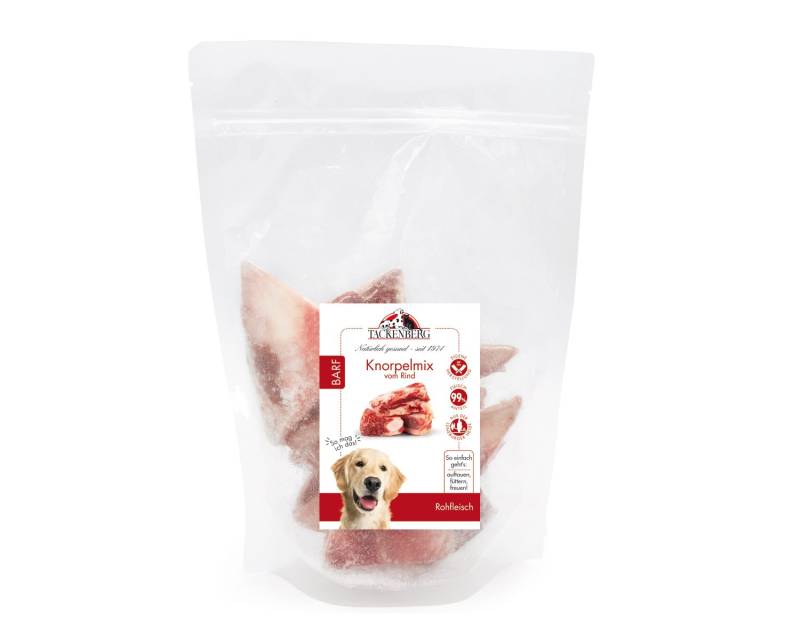 BARF Knorpelmix vom Rind für Hunde  - 14 x 500 g - Premiumqualität von Tackenberg von Tackenberg