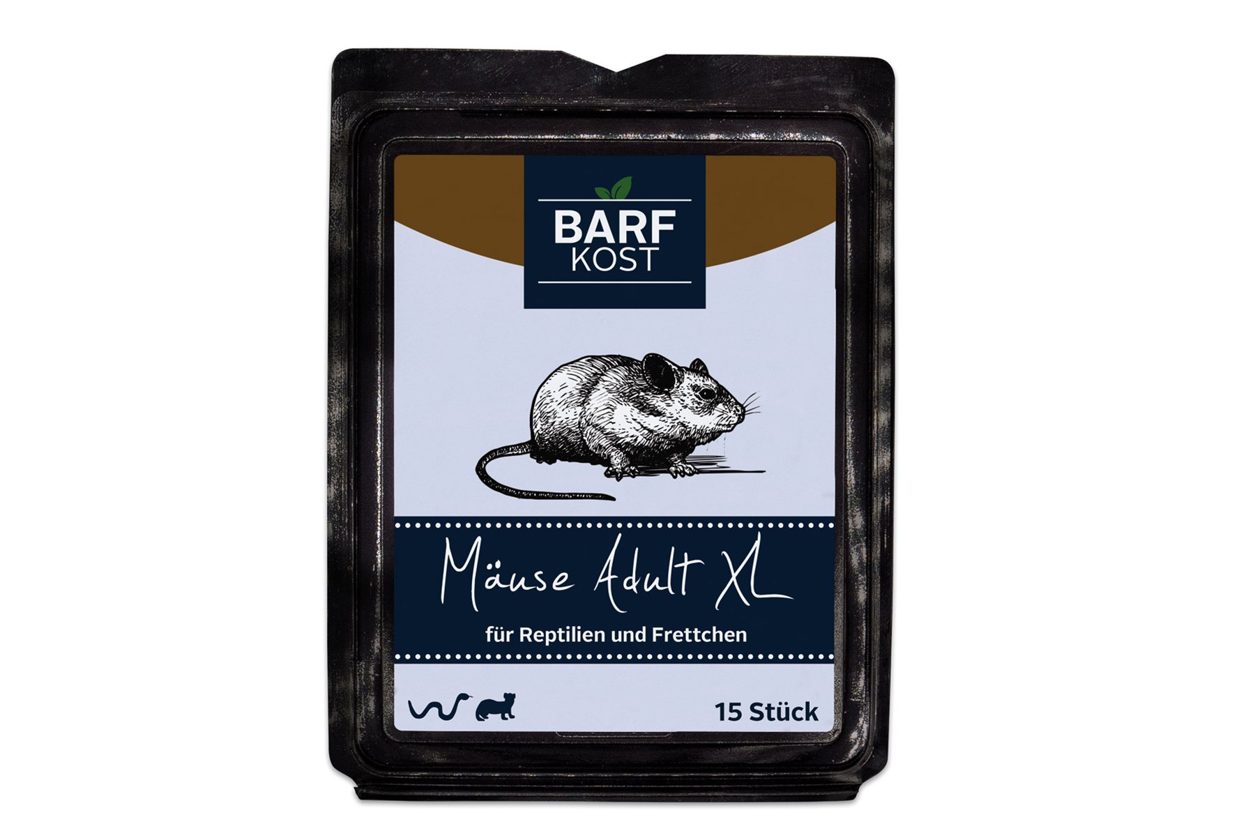 BARF-Kost Mäuse-Adult  XL - 15 Stk. - 15 Stk. - Premiumqualität von Tackenberg von Tackenberg