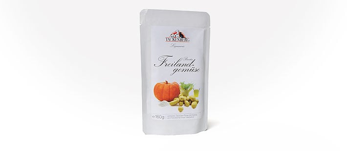 BARF Püree mit Kürbis & Kartoffeln für Hunde  - 125g - Premiumqualität von Tackenberg von Tackenberg