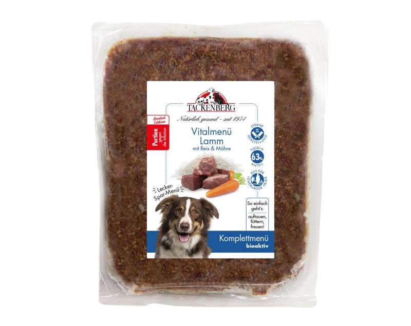 BARF-Vitalmenü für Hunde vom Lamm | Online bei Tackenberg - 14 x 500 g - Premiumqualität von Tackenberg von Tackenberg