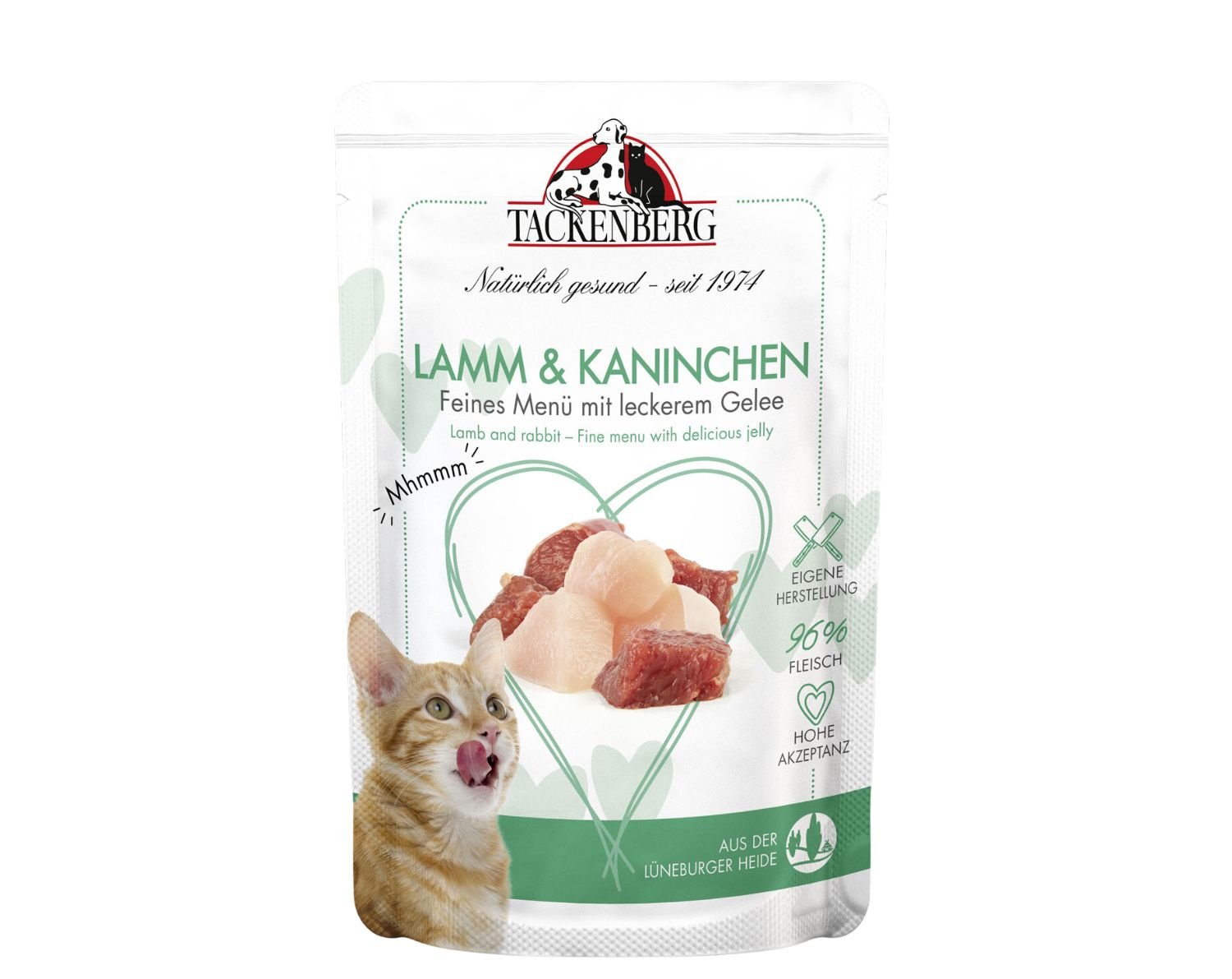 Frische Nassfuttermenüs für Katzen | Online bei Tackenberg - 12x85g - Premiumqualität von Tackenberg von Tackenberg