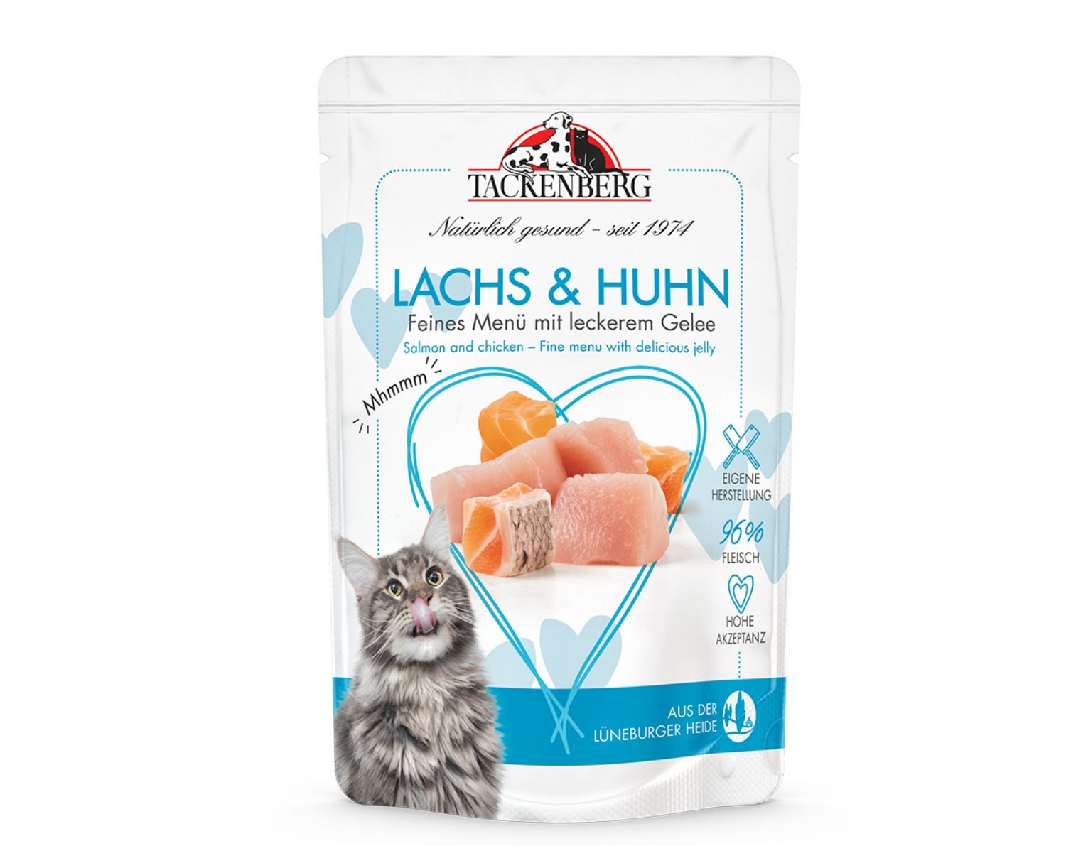 Frische Nassfuttermenüs für Katzen | Online bei Tackenberg - 12x85g - Premiumqualität von Tackenberg von Tackenberg