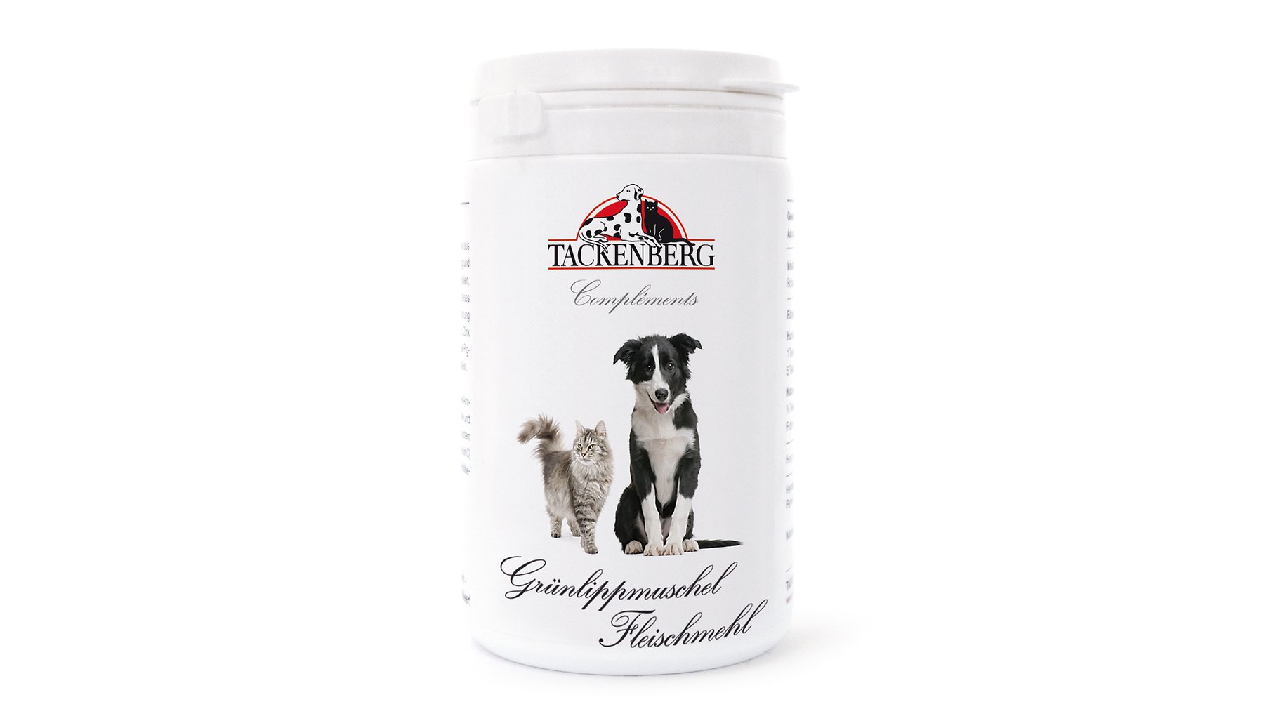 Grünlippmuschel Fleischmehl für Hunde & Katzen  - 5 x 150 g - Premiumqualität von Tackenberg von Tackenberg