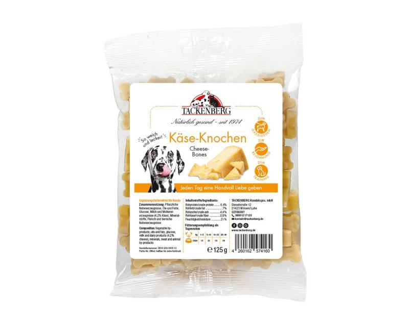 Käse Snacks für Hunde | Online bei Tackenberg - 125g - Premiumqualität von Tackenberg von Tackenberg