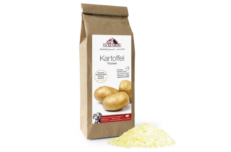 Kartoffel-Flocken - die nährstoffreiche BARF-Ergänzung für Hunde - 250 g - Premiumqualität von Tackenberg von Tackenberg