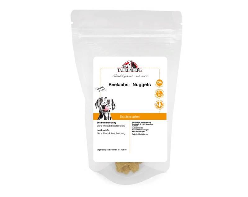 Seelachs Nuggets getrocknet für Hunde & Katzen  - 100 g - Premiumqualität von Tackenberg von Tackenberg