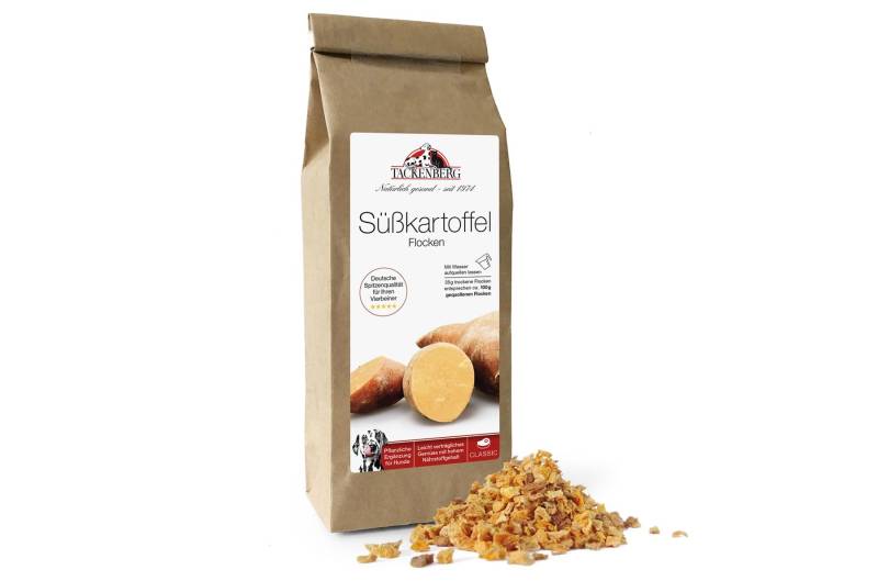 BARF: Süßkartoffel Flocken für Hunde | TACKENBERG - 250 g - Premiumqualität von Tackenberg von Tackenberg