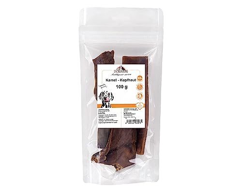 Tackenberg - Kamelkopfhaut getrocknet für Hunde - 250 g - Premiumqualität von Tackenberg von Tackenberg