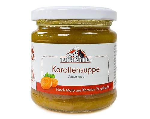 Tackenberg - Karottensuppe für Hunde - bei Durchfall | TACKENBERG - 6 x 485 ml - Premiumqualität von Tackenberg von Tackenberg