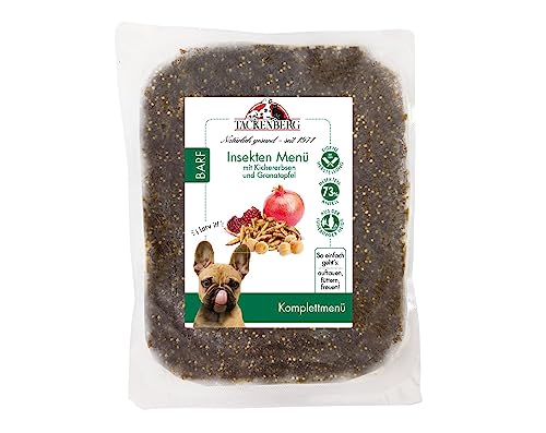 Tackenberg - Menü Insekten-BARF mit Kichererbsen für Hunde - 28 x 500 g - Premiumqualität von Tackenberg von Tackenberg