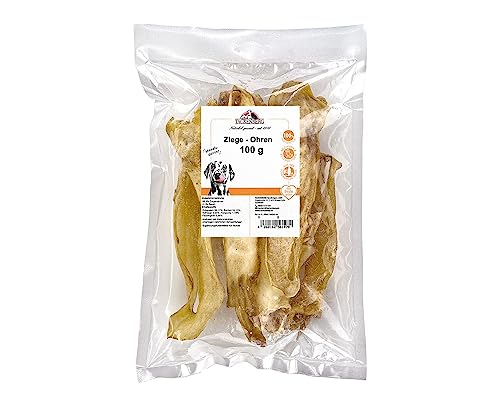 Tackenberg - Ziegenohren getrocknet für Hunde - 500 g - Premiumqualität von Tackenberg von Tackenberg