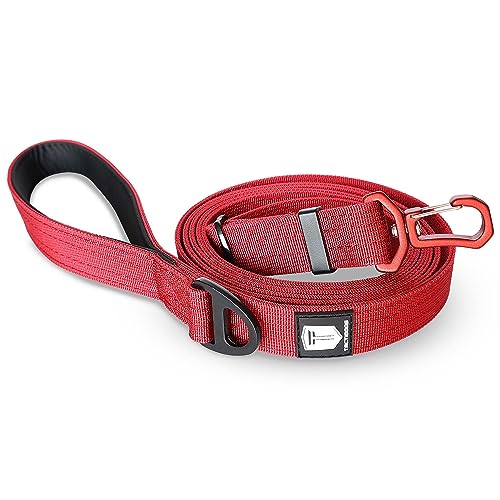 Hundeleine 2,2 m (Rot) von Tactidogs