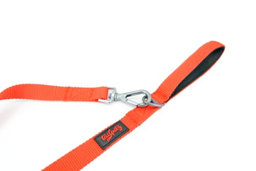 Tailpetz | Leash | One Size 130 x 2 cm - Leine für Hunde und Katzen - Hundegeschirr - Hundegeschirr - Hundegeschirr Kleiner Hund - Y Geschirr Hund - Geschirr Hund - Auspuffleine - Leine (Garnet) von Tailpetz