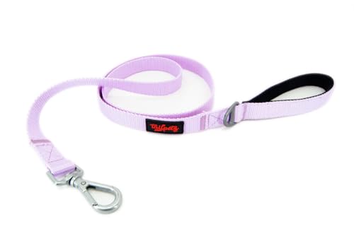 Tailpetz | Leash | One Size 130 x 2 cm - Leine für Hunde und Katzen - Hundegeschirr - Hundegeschirr - Hundegeschirr Kleiner Hund - Y Tig Hund - Geschirr Hund - Auspuffleine - Leine (Lilac) von Tailpetz