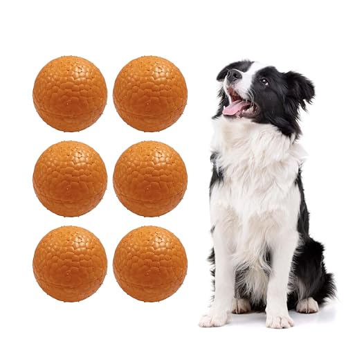 Tails and Treats Tails & Treats Indestructiballs Hundebälle, unzerstörbar, stark, langlebig, Multipack für Hundespielzeug von Tails and Treats