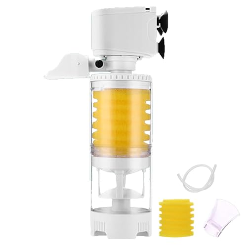 Aquarium-Vakuumfilter - Aquarium-Vakuumfilter | Aquarium-Filterpumpe | Ultimativer Tankfilter | Aquariumfilter Tankfilter Effizient | Reinigt Wasserschwammfilter Für Die Aquarienfiltration Mit Sauerst von Takluu