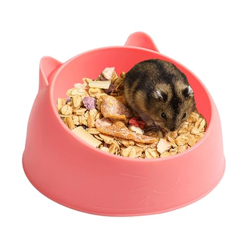 Takluu Hamsterfutterschale, Hamsterschale – Hamster-Wasserschale | Kleintierbedarf, Kippschutz, Futter- und Wasserschale für Kleintiere, Hamster, Schweinchen von Takluu