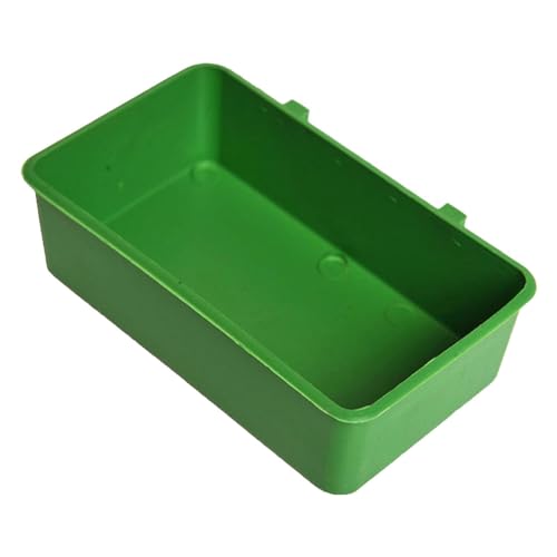 Takluu Papageienbad | Parrot Bath Tub Badewanne für Vögel mit 2 seitlichen Haken – Duschbox Papagei Zubehör für Badewannen Containerkäfig für kleine Zubehör von Takluu