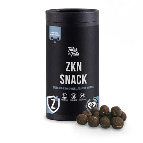 ZKN - Snack Zistrose-Kokos-NigellaSativa-Snack von Tales & Tails