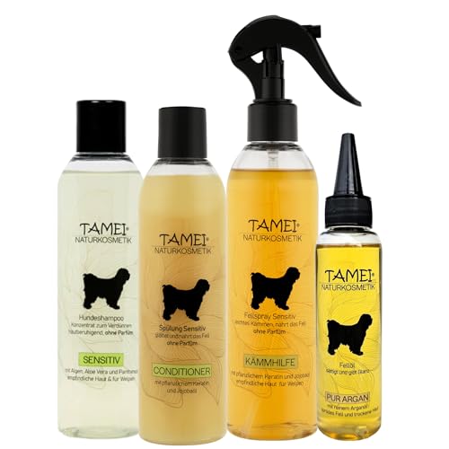 Tamei Sensitiv Fellpflege 4er Set von Tamei