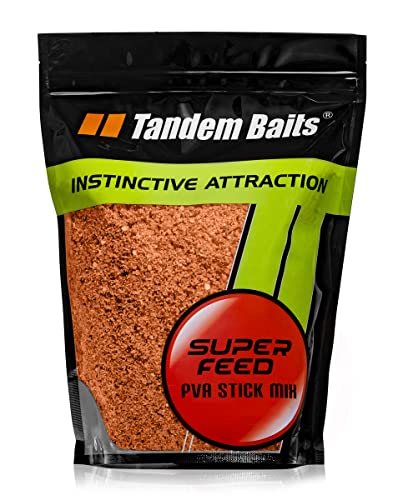 Tandem Baits Karpfen Futter Angelfutter SuperFeed PVA Stick Mix 1 kg Fruchtbestie von Tandem Baits