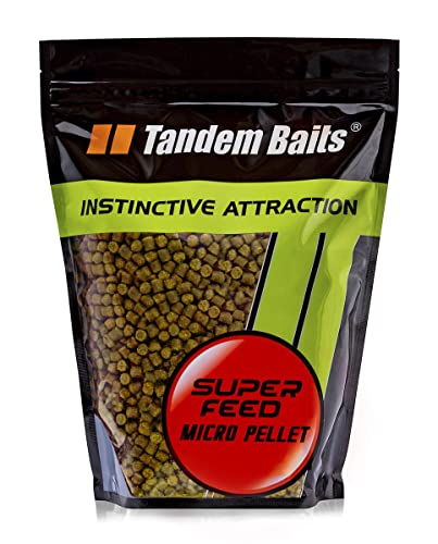 Tandem Baits SuperFeed Micro Pellet Coco Vanilla Karpfen-Pellets | Pellets für Karpfen Angeln ohne Mühe | Köder zum Große-Fische-Angeln | Karpfenzubehör für Profis & Hobby-Angler 6mm 1 kg von Tandem Baits