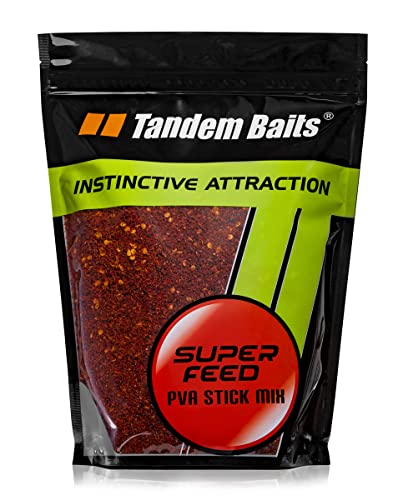 Tandem Baits SuperFeed Milky Mulberry Karpfen-PVA-Sticks | PVA-Stick-Mix für Karpfen Angeln ohne Mühe | Köder zum Große-Fische-Angeln | Karpfenzubehör für Profis & Hobby-Angler 1 kg von Tandem Baits