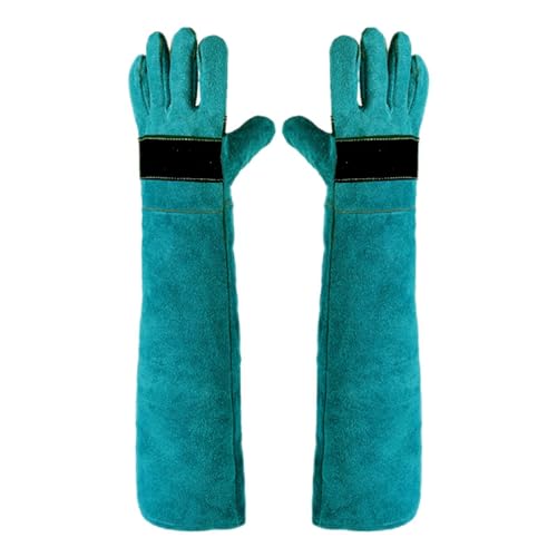 1 Paar Bissfeste Handschuhe Rosenhandschuhe Gartenhandschuhe, Bissfeste Handschuhe Für Den Umgang 45 Cm/ 60 Cm Anti-Biss Arbeitshandschuhe Zum Schweißen, Pflegen, Umgang Mit Hund/Katze/Vogel/Schlange von Tanxemery