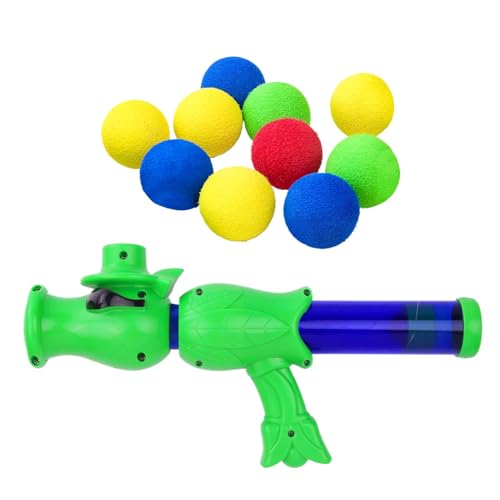 Katzenspielzeug Werfer, Katzen Ball Launcher Plush Ball Interactive Cat Toy Interaktives Katzenspielzeug Ball Plüschball Katze ShootingGun Training Katzen Hüpfbällen Spielzeug Katzen Stretch Ball von Tanxemery