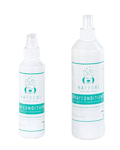 HAPROVI Fellpflege Sprayconditioner/Entfilzungsspray für langes, pflegeintensives Fell 250 ml von Tassorm