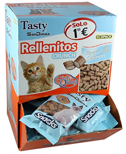 Tasty - Katzensnack gefüllt Crunch 50 gr. x 40 Stück von Tasty