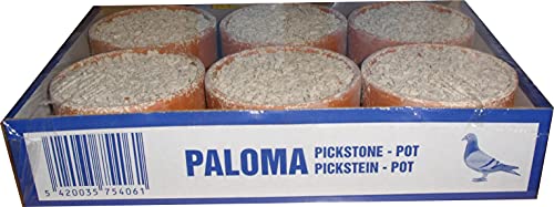 Pickstein Taubenmineralien Gritstein 6 x 640 g weiß von Tauben