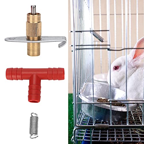 100 Stücke Kaninchen Automatische Wassertränke Feeder Nippel Trinkbrunnen Haustier Tierbedarf Geflügelfütterung Bewässerungsbedarf Geflügel und Viehprodukte (Trinkbrunnen für von Tbest