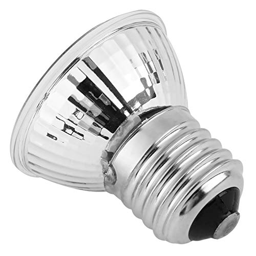 Tbest 1pc Neue 220-240V Heizung Licht Aquarium Wärme Lampe Zubehör für Reptilien Eidechse Schildkröten Wärme Lampen (50W) von Tbest