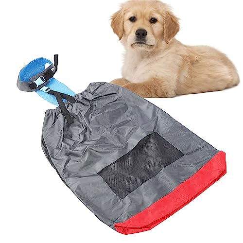 Tbest Haustierprodukte Ochsentuch Anti-Stch Verletzungen von Haustieren Innen Ionische Tasche Pyzed Dog Drag Pouco Ionische Produkte (L) von Tbest