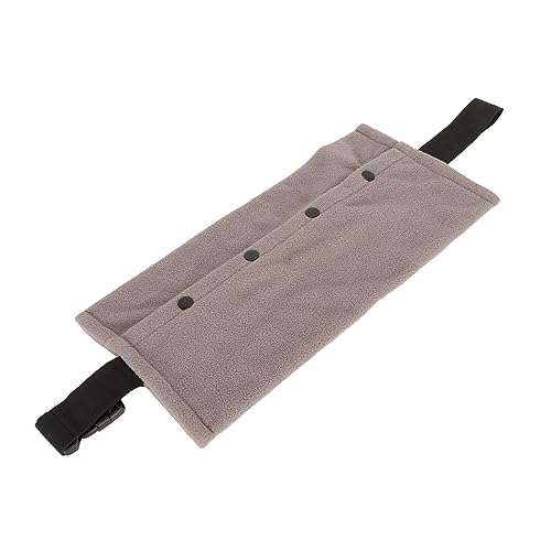 Tbest Haustierprodukte Reptil Sling Cer Federkoralle Fce Eidechsen Tl Sling St Drache Bärtige Sling Kleines Haustier Cer Irideszenz Reptil (GREY) von Tbest