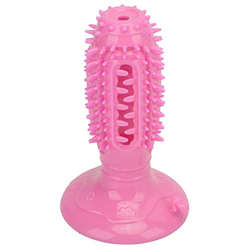 Tbest Pet Productog Toothb Stick Pet Oral Cleaning Toothbru Gummi-Kauspielzeug für Zahnpflege und Zähne (PINK) von Tbest